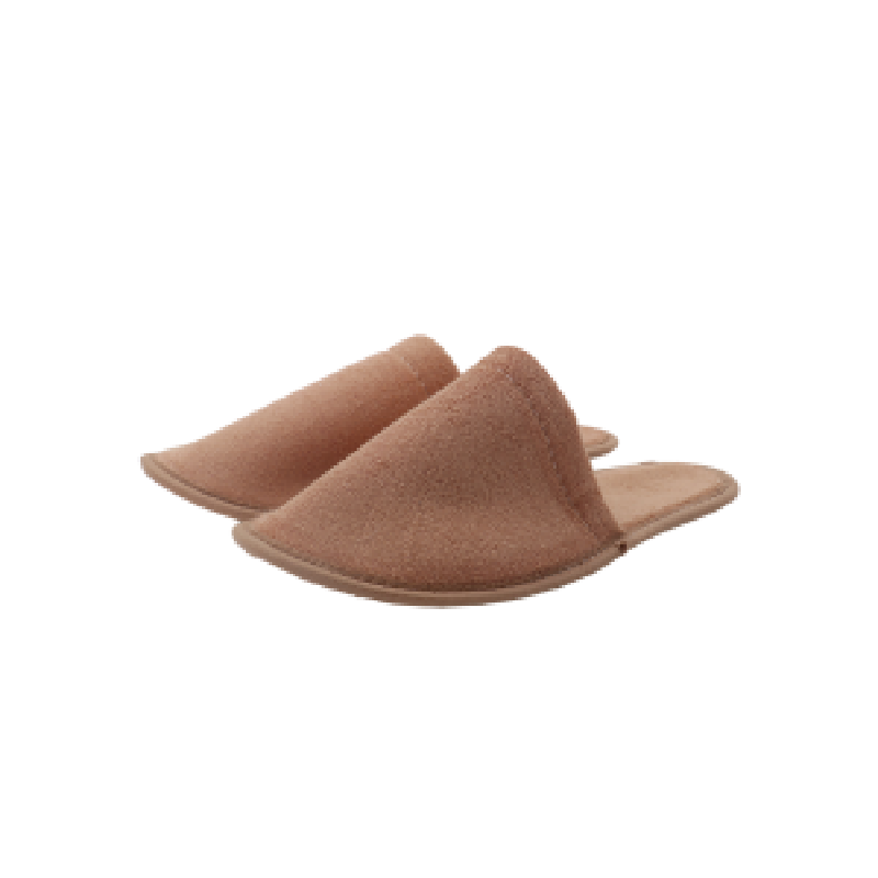 Double Coffee-Brown Hotel Slippers